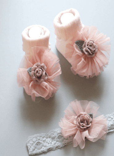 Little Gigglers World Baby Headband Socks Gift Set 152ce3-2.myshopify.com